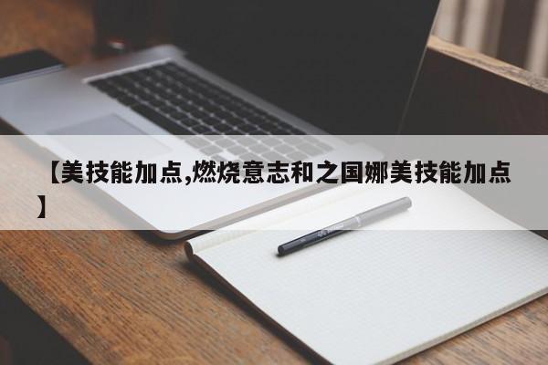 【美技能加点,燃烧意志和之国娜美技能加点】