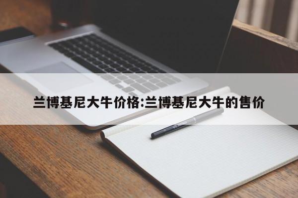 兰博基尼大牛价格：兰博基尼大牛的售价