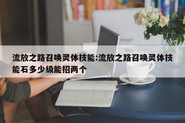 流放之路召唤灵体技能：流放之路召唤灵体技能石多少级能招两个